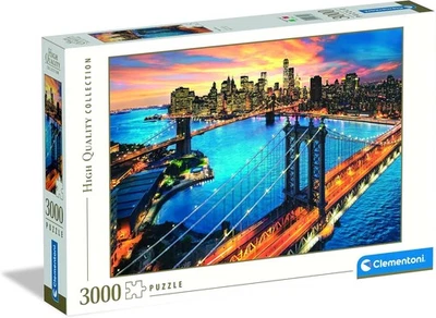 Clementoni Puzzle 3000 Pezzi New York 33546 - Immagine 1 di 4