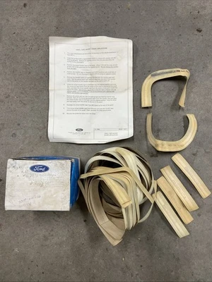 NOS 1973 - 79 Ford F Series Truck White Partial Decal Stripe Kit D3TZ-1020000-? - Image 1 of 4