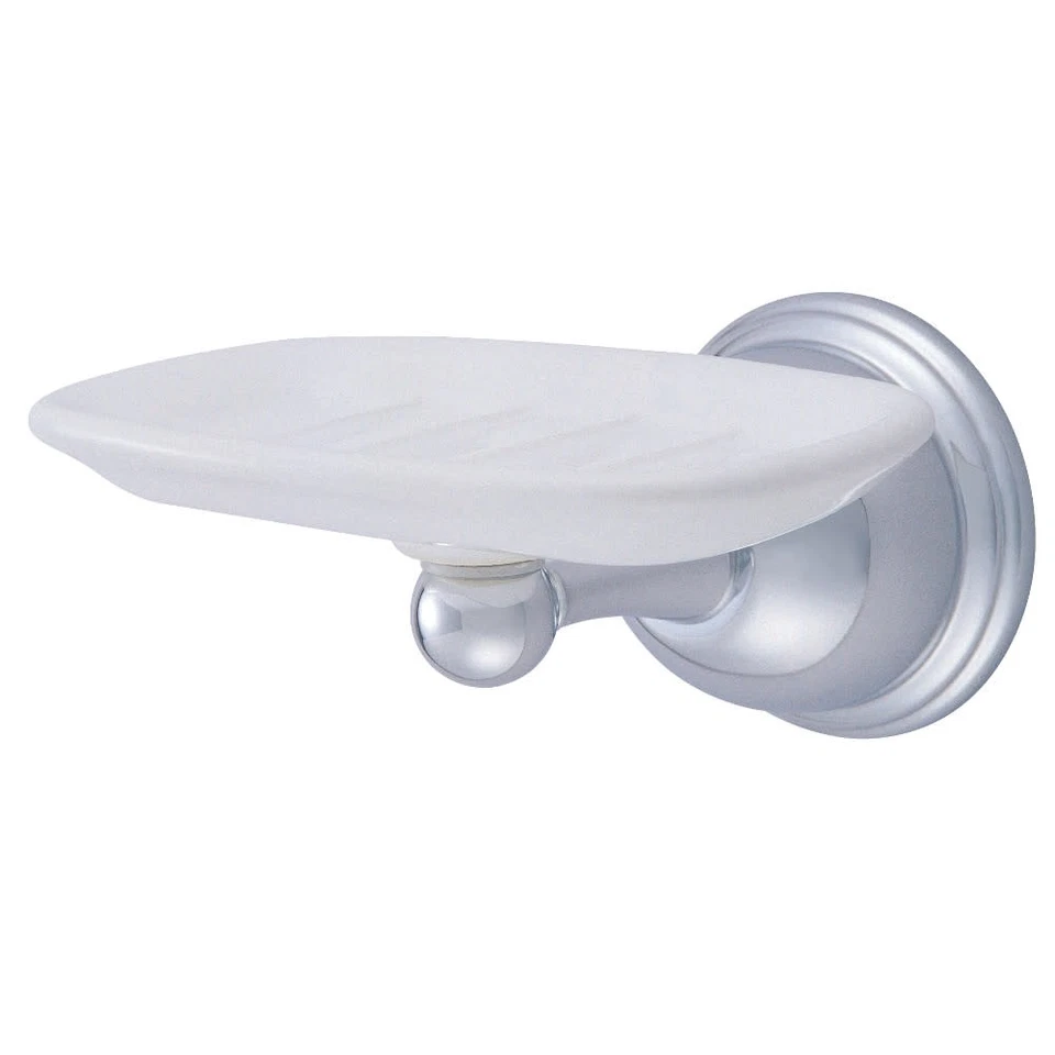 Kingston Brass BA3965C Restoration Wall-Mount Soap Dish Chrome - Polished Chrom