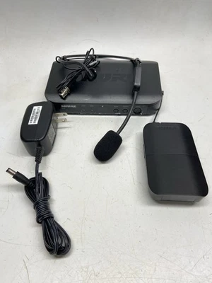 Shure Wireless System H10, BLX4 Receiver, BLX1 Transmitter & Head Set 542-572MHz - Image 1 of 4