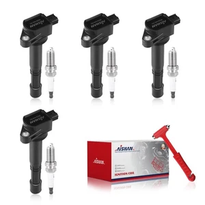 4er Set Zündspulenpaket und Iridium Zündkerzen kompatibel mit Acura ILX... - Bild 1 von 8