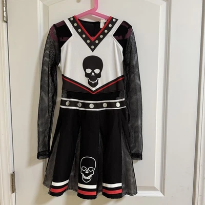 Fear Squad Cheerleader Halloween Costume girl Medium 8-10 - Image 1 of 4