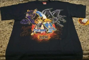 Official Yu-Gi-Oh! Tshirt King Of Games Kids Large 1996 Black NEW VTG 90's  - Picture 1 of 9