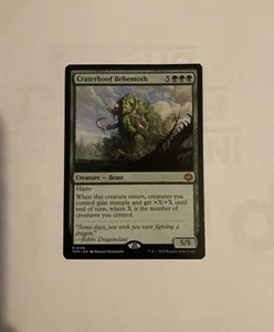 Craterhoof Behemoth Tarkir: Dragonstorm MTG NM #0138 - Picture 1 of 2