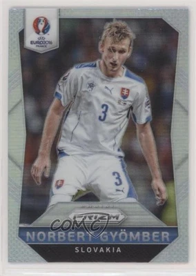 2016 Panini Prizm UEFA Euro Silver Prizm Norbert Gyomber #137 Rookie RC - Image 1 of 2