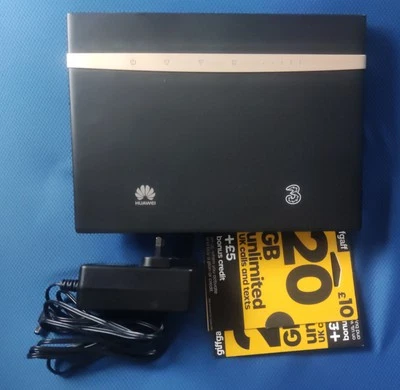 UNLOCKED MOD Huawei B525-23a 4G Mobile SIM Broadband hotspot internet Router LTE - Image 1 of 4