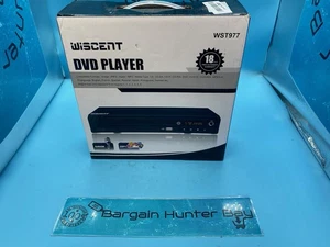 Reproductor de DVD WISCENT WST-977, sin todas las regiones, mini reproductor compacto de DVD CD MP3, HDMI - Imagen 1 de 7