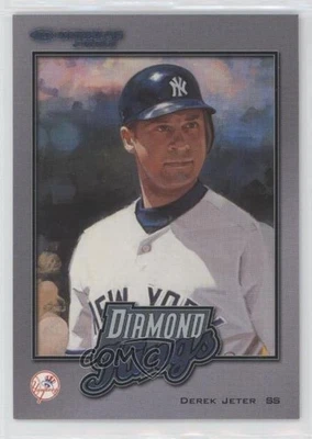 2002 Donruss Diamond Kings Inserts /2500 Derek Jeter #DK-4 HOF - Image 1 of 2