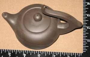 Chinese Yixing Zisha Clay Exquisite Mini Teapot Collectible 5"L 3.7"H Hand-Made - Picture 1 of 4