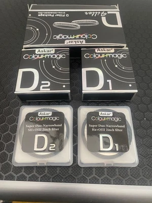 Askar 2" 6nm ColourMagic Deep Sky Duo Narrowband Imaging Filterset - Image 1 of 4