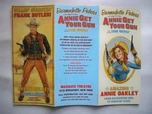ANNIE GET YOUR GUN Herald BERNADETTE PETERS / TOM WOPAT NYC 1999 - Foto 1 di 2