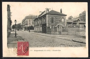 CPA Argenteuil, Grande-Rue 1906 - Picture 1 of 2