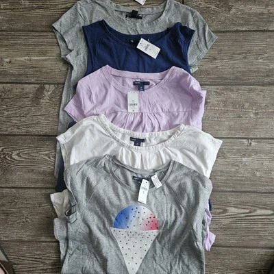 Lot of 5  Girls Gap GapKids T-Shirts Size XL (12) - Image 1 of 4