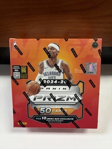 2024-25 Panini Prizm NBA Basketball Card Factory Sealed Mega Box New - Picture 1 of 3