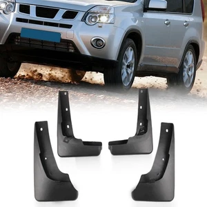 1 Set Front+Rear Mud Flaps Splash Guards For Nissan X-Trail Serie T31 2008-2013 - Picture 1 of 6