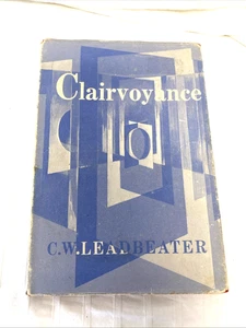 Clairvoyance C W Leadbeater 1983 Theophysical Publishing hardback book vintage - Imagen 1 de 11