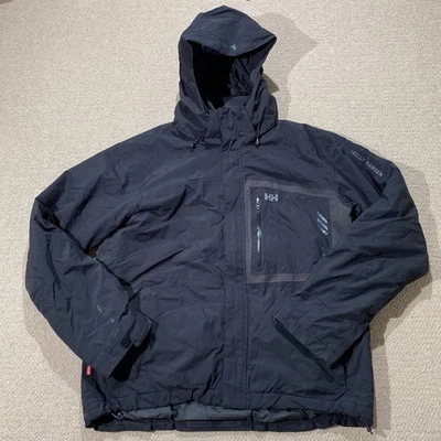 Helly Hansen Ski Jacket Mens XXL Black Recco Waterproof Hooded HellyTech Skiing - Image 1 of 4