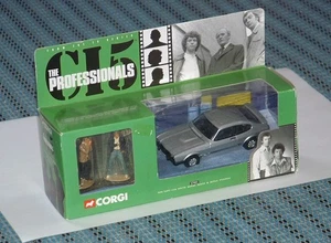 Juego de figuras y Ford Capri 1999 CORGI 57401 TV Crime THE PROFESSIONALS en caja - Imagen 1 de 2