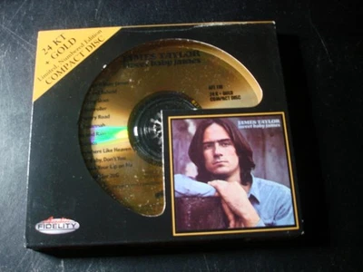 JAMES TAYLOR SWEET BABY JAMES  24 KT GOLD CD LIMITED EDITION - Image 1 of 2