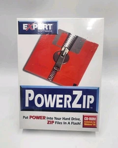 Expert Software Power Zip CD-ROM für Windows 95 neu & versiegelt - kostenloser Versand - Bild 1 von 3