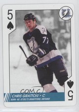 1997-98 Bicycle Hockey Aces Playing Cards Chris Gratton #5S