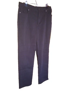 Chestnut Brown Gloria Vanderbilt Amanda 34" waist jeans pants stretch cotton EUC - Picture 1 of 13