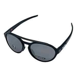 Oakley Forager Asia Fit Matte Black Prizm Black Polarized Lens Sunglasses - Picture 1 of 6