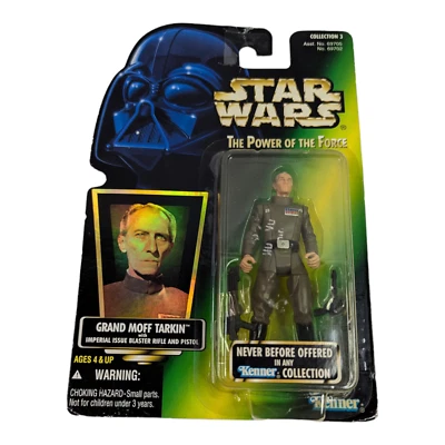 Figura de acción Kenner Star Wars Power of the Force 1996 - Grand Moff Tarkin 3,75" Foto 1 de 4