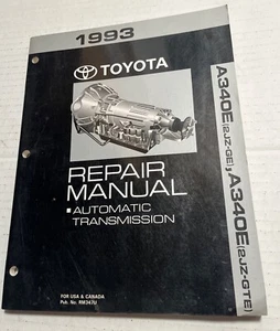 1993 Toyota Supra A340E 2JZ-GE 2JZ-GTE Transmission Service Repair Manual OEM - Picture 1 of 5