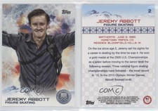 2014 Topps US Olympic & Paralympic Team and Hopefuls Silver Jeremy Abbott #2