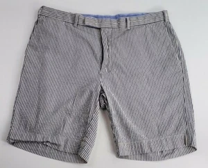 Polo R. Lauren Herren Schneider 381 Bleecker Herren Shorts blau gestreift Größe 36 - Bild 1 von 9