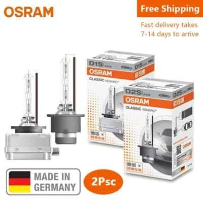 OSRAM D1S D2S D3S D4S D2R Xenon HID Headlight Original OEM Bulb 35W 4200K-2pcs - Image 1 of 4