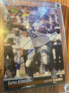 CORTEZ KENNEDY Seahawks SIGNED 1995 Pro Line Autograph ON CARD AUTO #1211/1380 - Picture 1 of 1