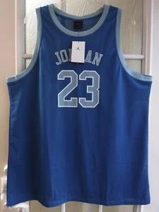 Jordan #23 Basketball Blue Jersey Shirt Women XL(Plus) ~NWT~ - Picture 1 of 7