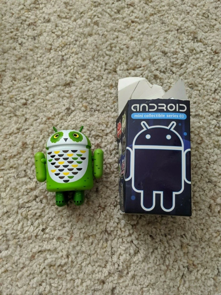 Mini figuras Android serie 3 - Whoogle el búho Foto 1 de 1