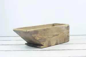 Antike europäische handgefertigte Holzschaufel primitive Maserungsschaufel Reisschaufel Holz #3 - Bild 1 von 12