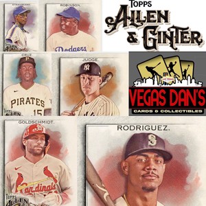 2022 Topps Allen & Ginter's BASE SINGLES #1 - 350 RC HOF SP Complete Your Set