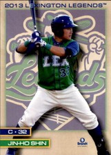 2013 Lexington Legends Brandt #23 Jin-Ho Shin Hwasun-gun South Korea Card
