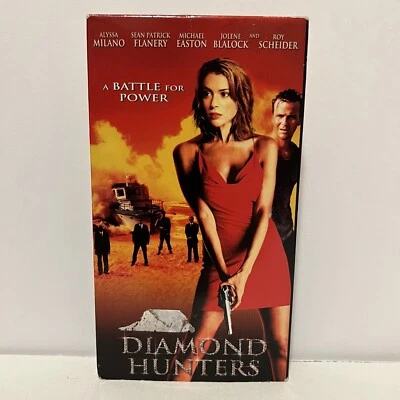 Diamond Hunters VHS Alyssa Milano Sean Patrick Flanery Roy Scheider - Image 1 of 4