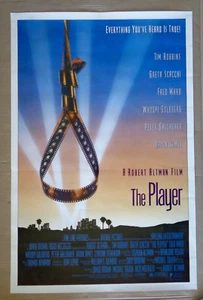 Póster enrollado original de The Player 1992 27X41 Robert Altman Tim Robbins - Imagen 1 de 11