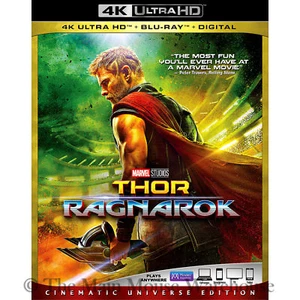 Marvel Thor Ragnarok 4K Ultra HD Blu-ray Digital Copy Cinematic Universe Edition - Imagen 1 de 1