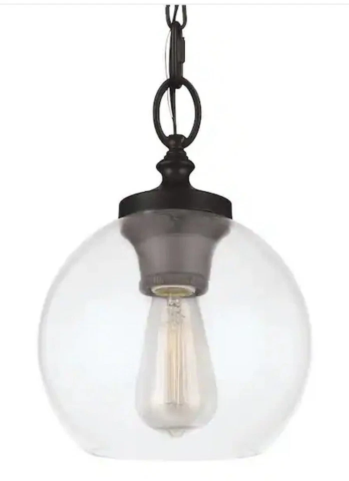 Murray Feiss P1308ORB Tabby 1 Light Mini Pendant in Oil Rubbed Bronze