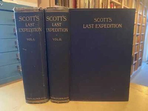 Scott's Last Expedition 2 Vols Complete 1913 Good Polar Exploration 1st HB - Picture 1 of 1