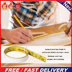 Stainless Steel Miter Track Tape Self Adhesive Metric Scale Ruler (Yellow)