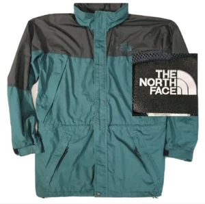 Vintage The North Face Hydrenaline Colorblock Jacket Rain Windbreaker SZ. Large - Picture 1 of 23