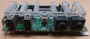 DELL OPTIPLEX DT 740 745 I/O USB/AUDIO CONTROL PANEL CN-0HJ318 #057 - Picture 1 of 3
