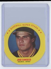 1987 Our Own Tea Disc Jose Canseco Baseball Card #17