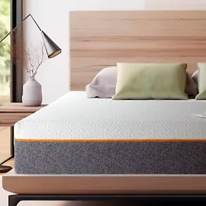 10" Mattress in a Box Gel Memory Foam Cooling Touch ,Twin Full Queen King - Picture 1 of 10