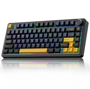 AULA F75 Wireless RGB Mechanical Keyboard, 75%, Hot Swap (Thunder) - Picture 1 of 5
