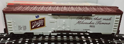Lionel 6-9851 Schlitz Billboard Reefer Car O Gauge Scale - Image 1 of 4